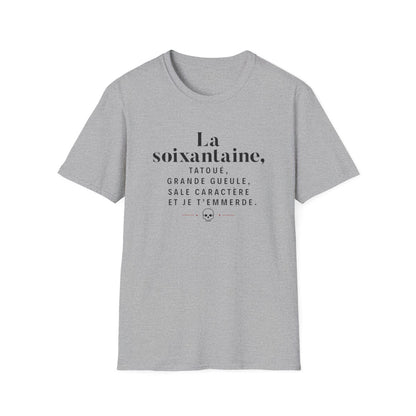 La soixantaine, tatoué, grande gueule, sale caractère et je t'emmerde