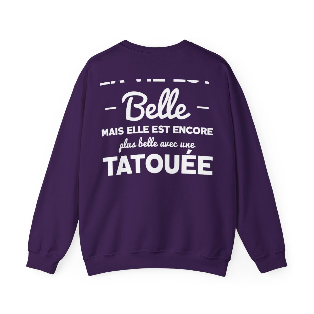 La vie est belle mais elle est encore plus belle avec une tatouée