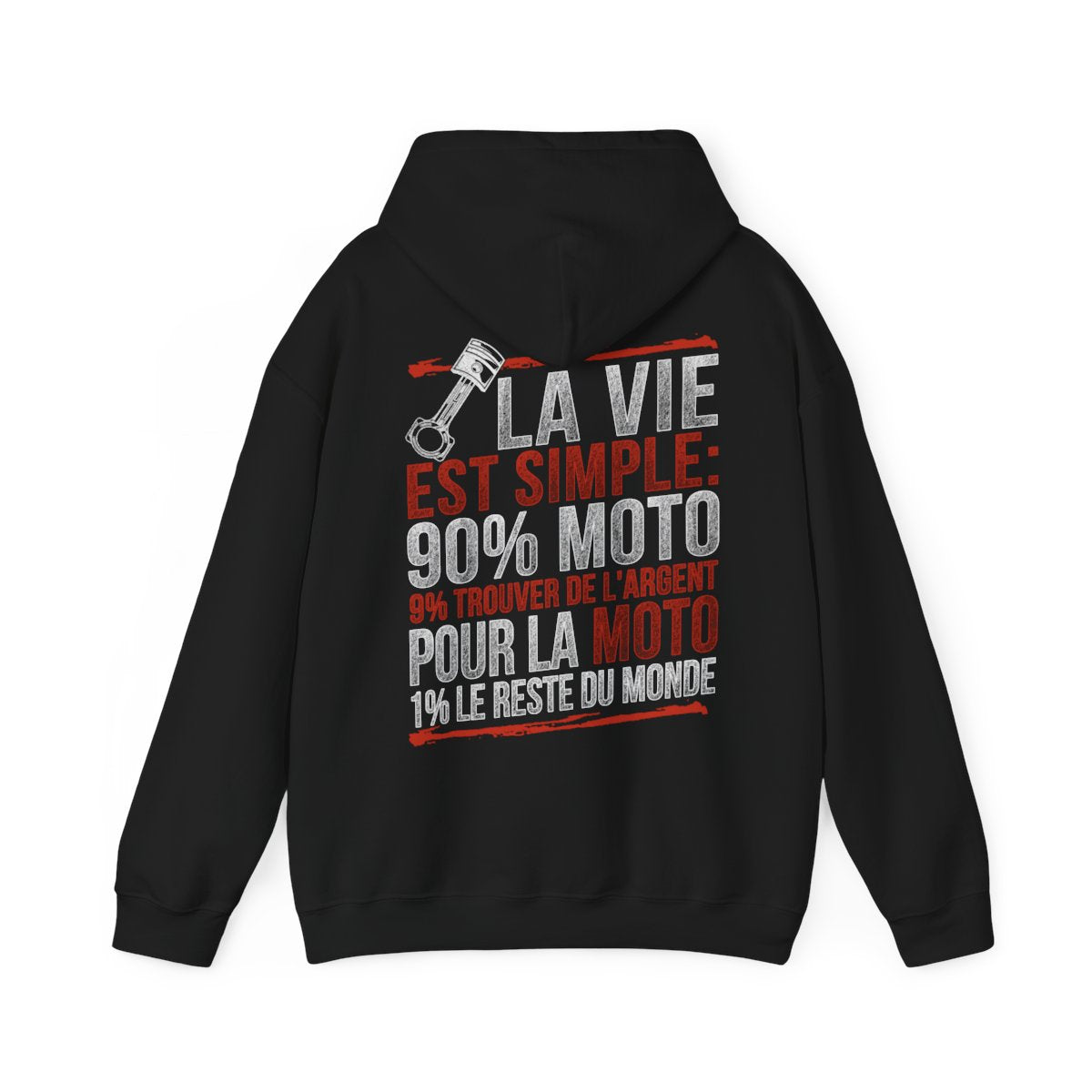 La vie est simple 90% moto
