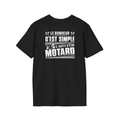 Le bonheur c'est simple il suffit d'être motard