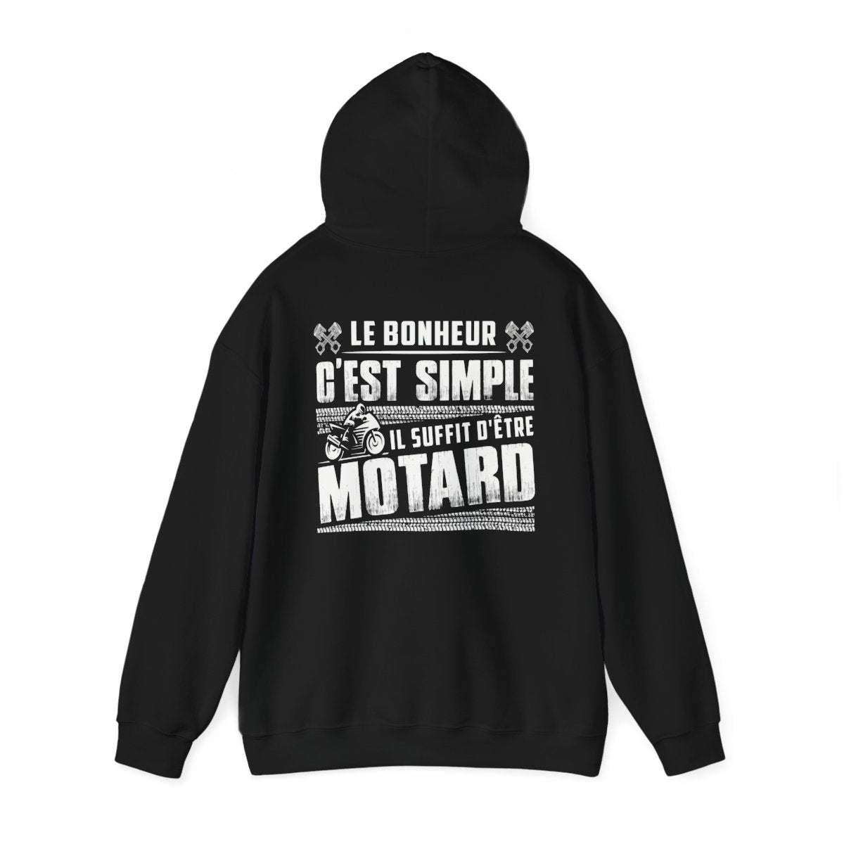 Le bonheur c'est simple il suffit d'être motard