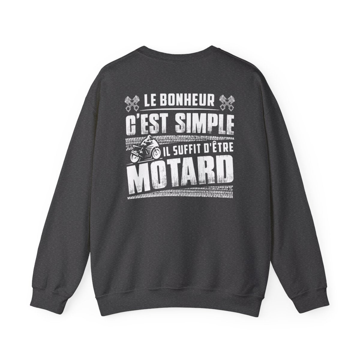 Le bonheur c'est simple il suffit d'être motard
