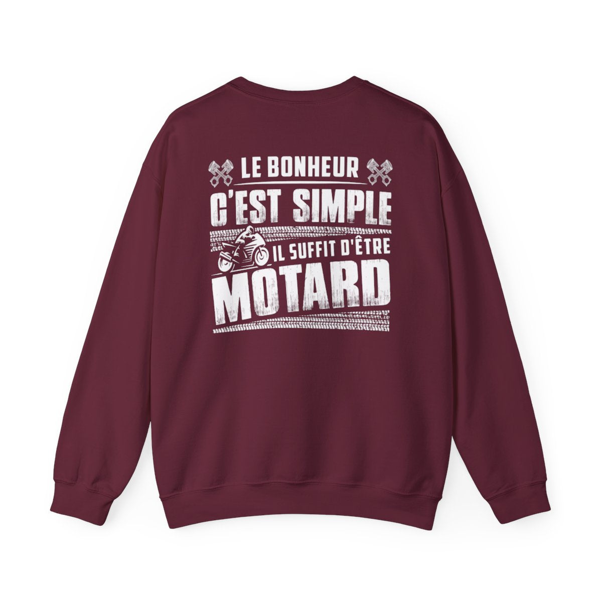 Le bonheur c'est simple il suffit d'être motard