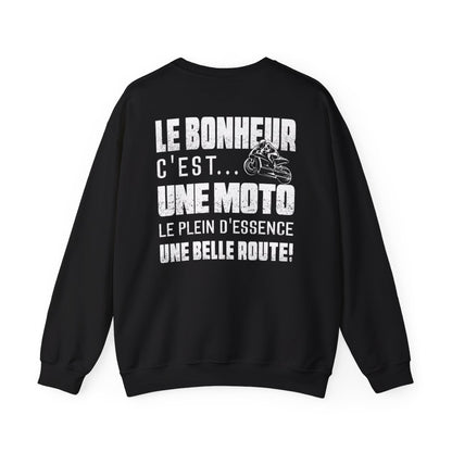 Le bonheur c'est une moto la plein d'essence une belle route !