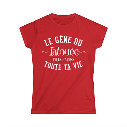 Le gène du tatouée tu le gardes toute ta vie