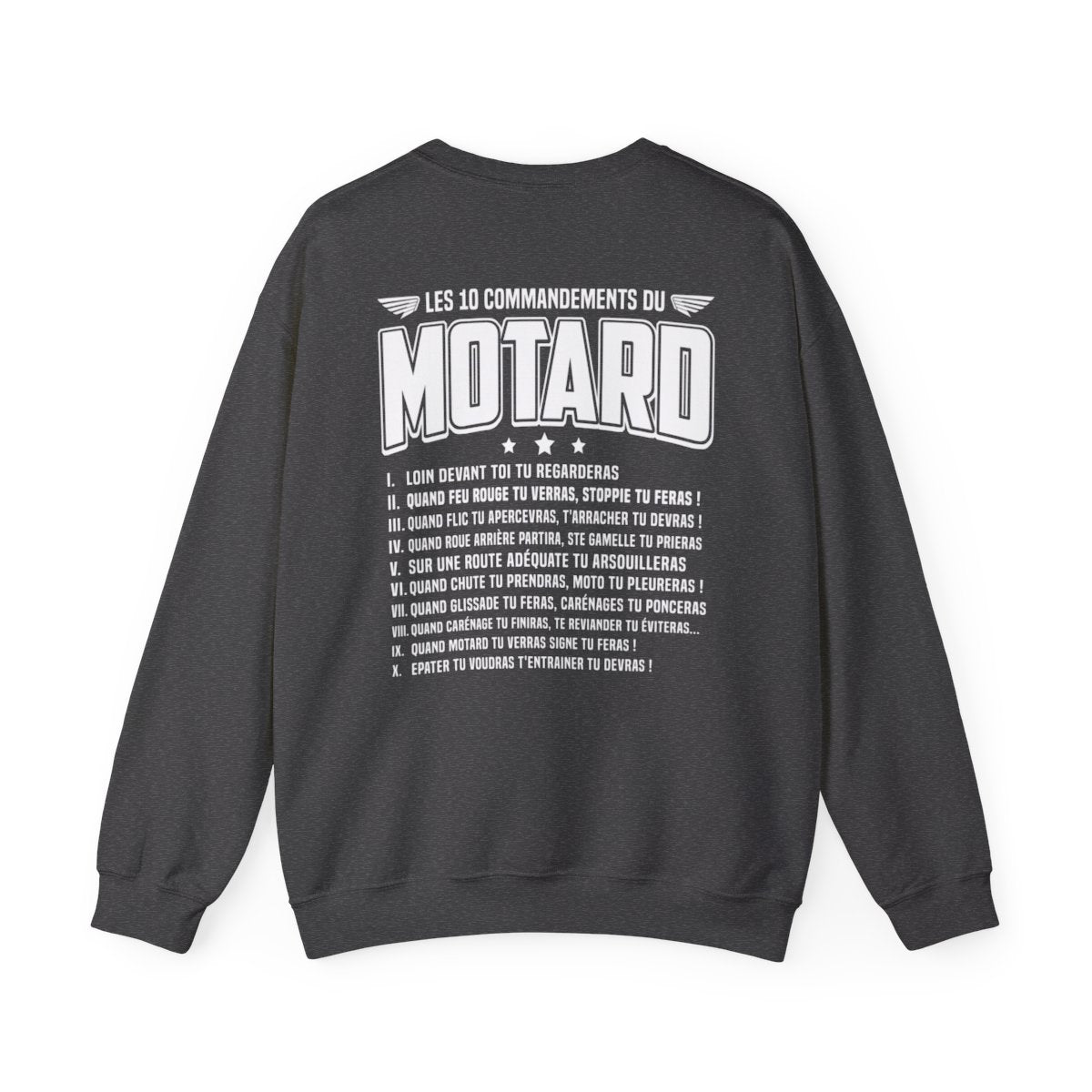 Les 10 commandements du motard