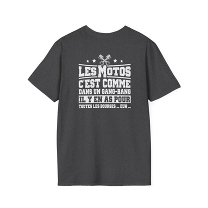 Les motos c'est comme dans un gang-bang