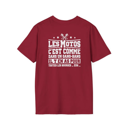 Les motos c'est comme dans un gang-bang