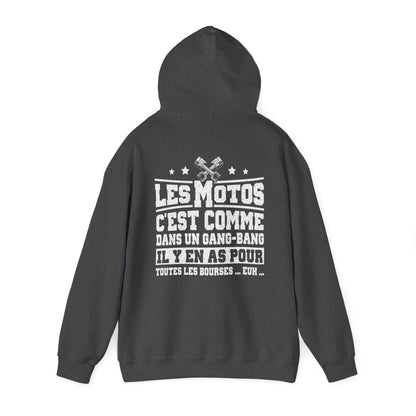 Les motos c'est comme dans un gang-bang
