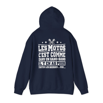 Les motos c'est comme dans un gang-bang