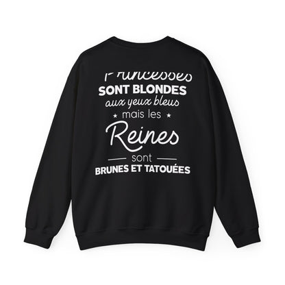 Les princesses sont blondes aux yeux bleus mais les reines sont brunes et tatouées