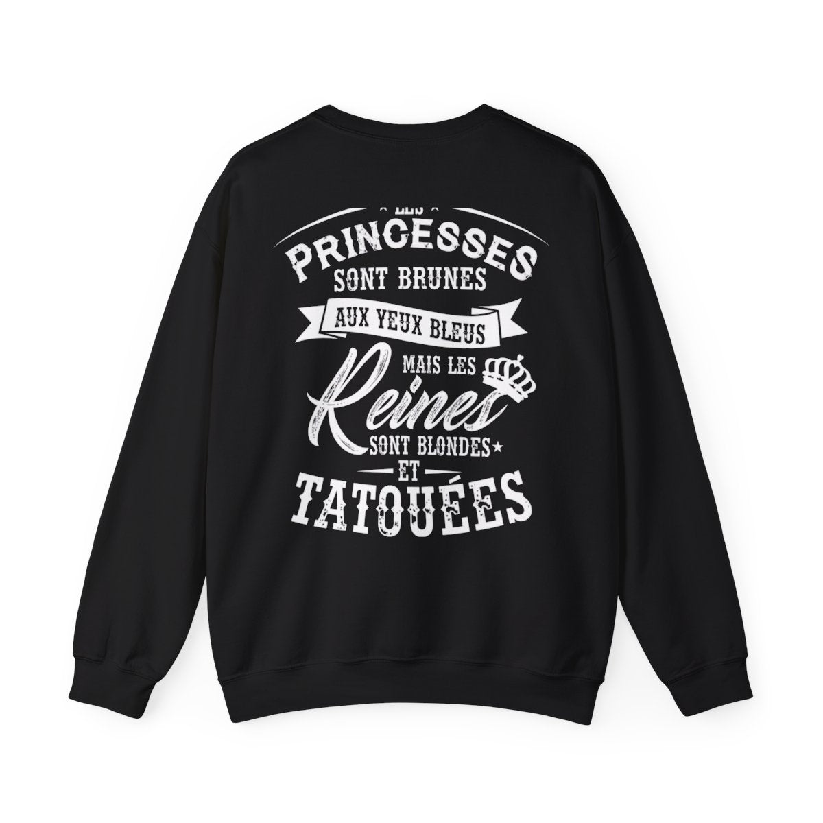 Les princesses sont brunes aux yeux bleus mais les reines sont blondes et tatouées