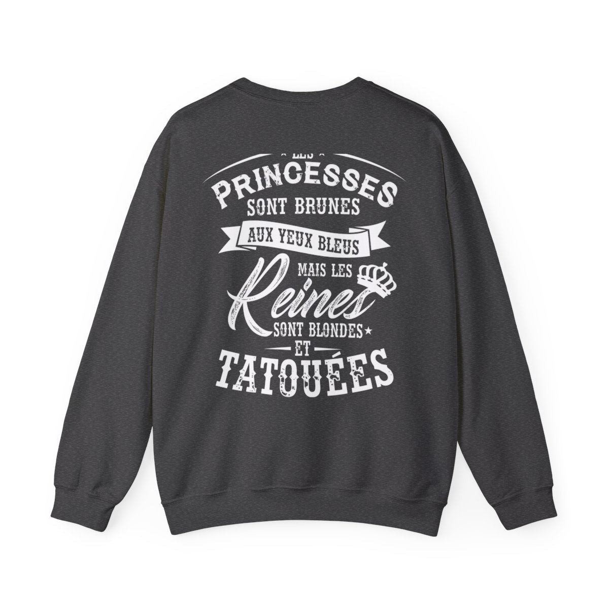 Les princesses sont brunes aux yeux bleus mais les reines sont blondes et tatouées