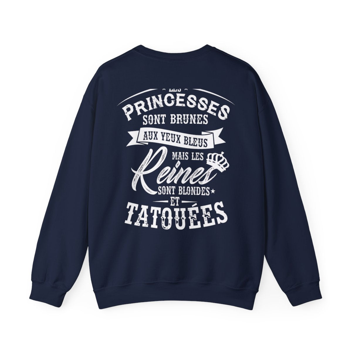 Les princesses sont brunes aux yeux bleus mais les reines sont blondes et tatouées