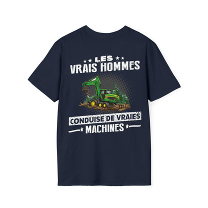 Les vrais hommes conduise de vraies machines