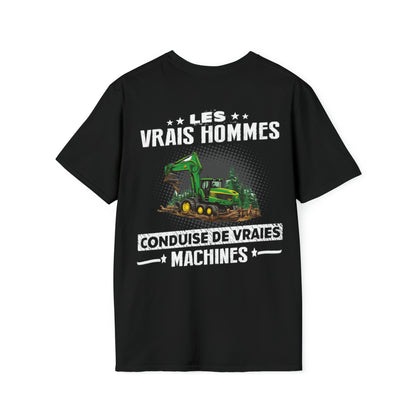 Les vrais hommes conduise de vraies machines