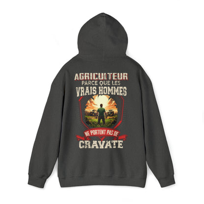 Les vrais hommes ne portent pas de cravate. Je suis Agriculteur