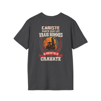 Les vrais hommes ne portent pas de cravate. Je suis Cariste