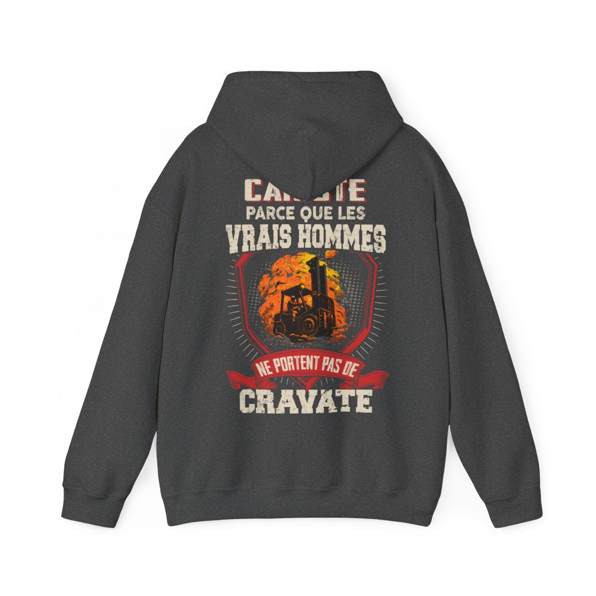Les vrais hommes ne portent pas de cravate. Je suis Cariste