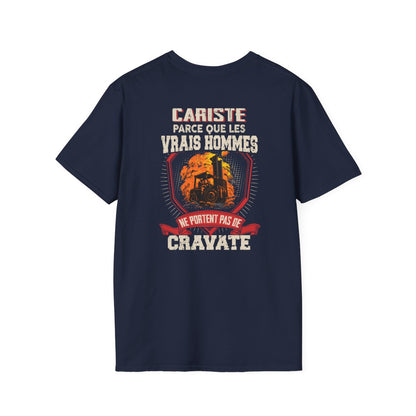 Les vrais hommes ne portent pas de cravate. Je suis Cariste
