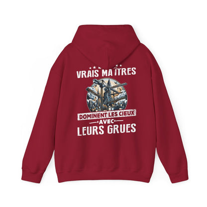 Les vrais maîtres dominent les cieux avec leurs grues
