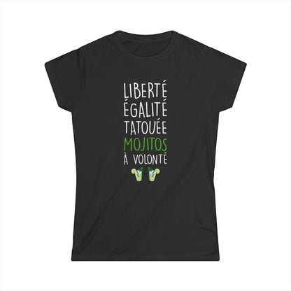 Liberté Egalité Tatouée Mojitos à volonté