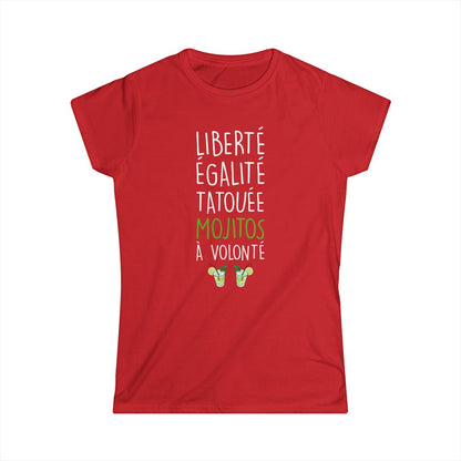 Liberté Egalité Tatouée Mojitos à volonté