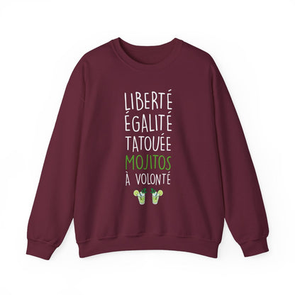 Liberté Egalité Tatouée Mojitos à volonté