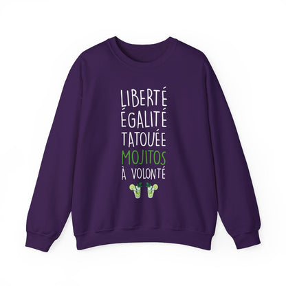 Liberté Egalité Tatouée Mojitos à volonté