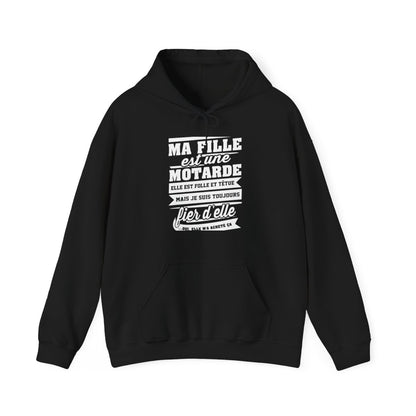 Ma fille est une motarde, elle est folle et têtue mais je suis toujours fier d'elle