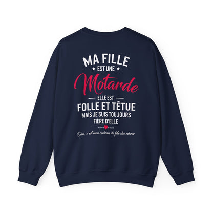 Ma fille est une motarde, elle est folle et têtue