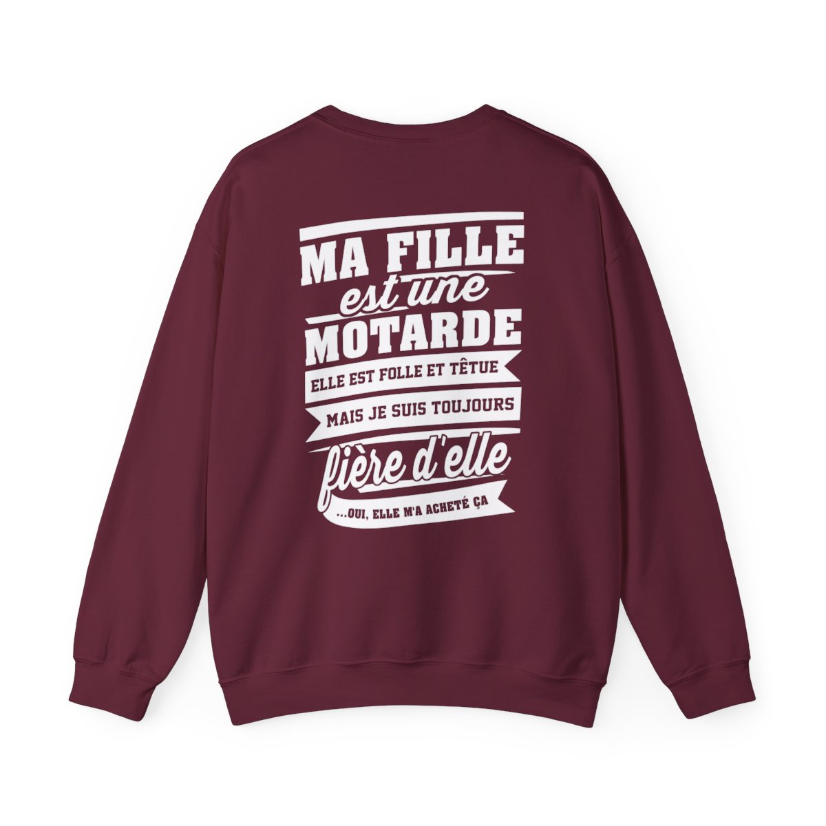 Ma fille est une motarde, elle est folle et têtue