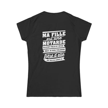 Ma fille est une motarde, elle est folle et têtue
