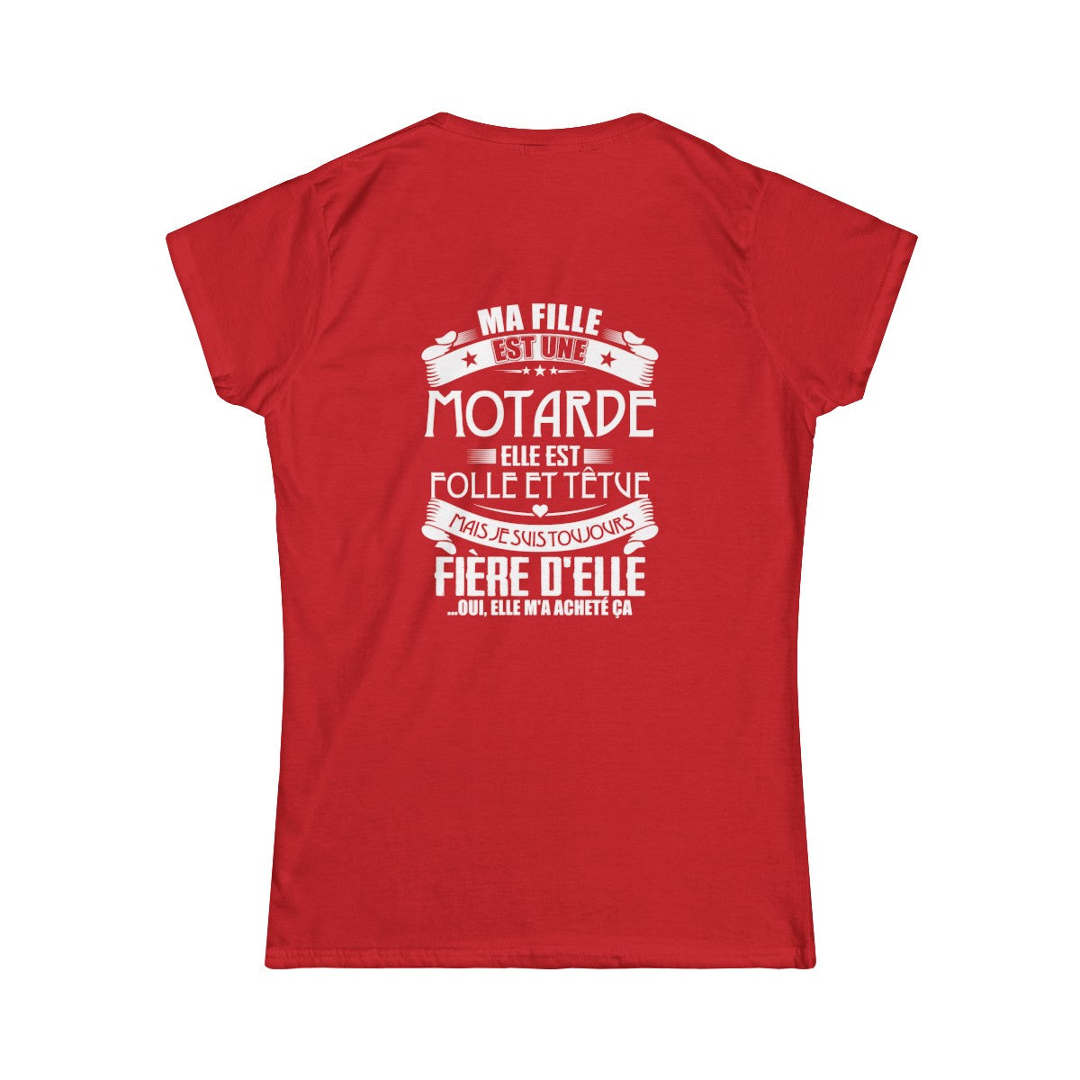 Ma fille est une motarde, elle est folle et têtue