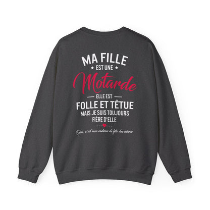 Ma fille est une motarde, elle est folle et têtue