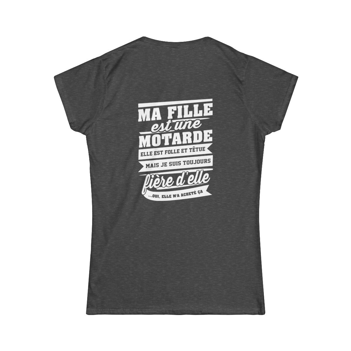Ma fille est une motarde, elle est folle et têtue