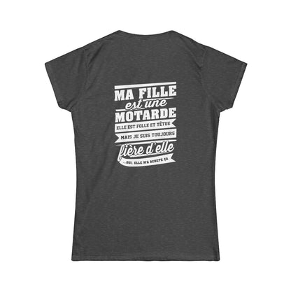 Ma fille est une motarde, elle est folle et têtue