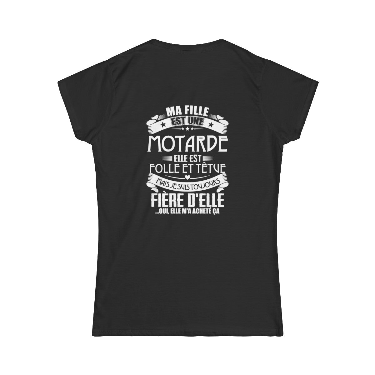 Ma fille est une motarde, elle est folle et têtue