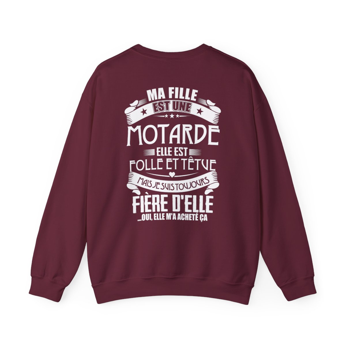 Ma fille est une motarde, elle est folle et têtue