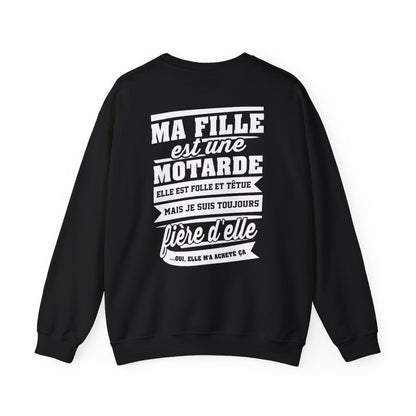 Ma fille est une motarde, elle est folle et têtue