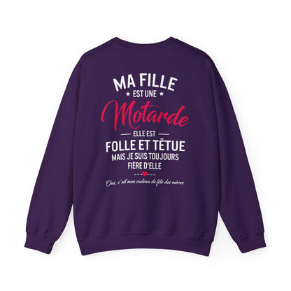 Ma fille est une motarde, elle est folle et têtue