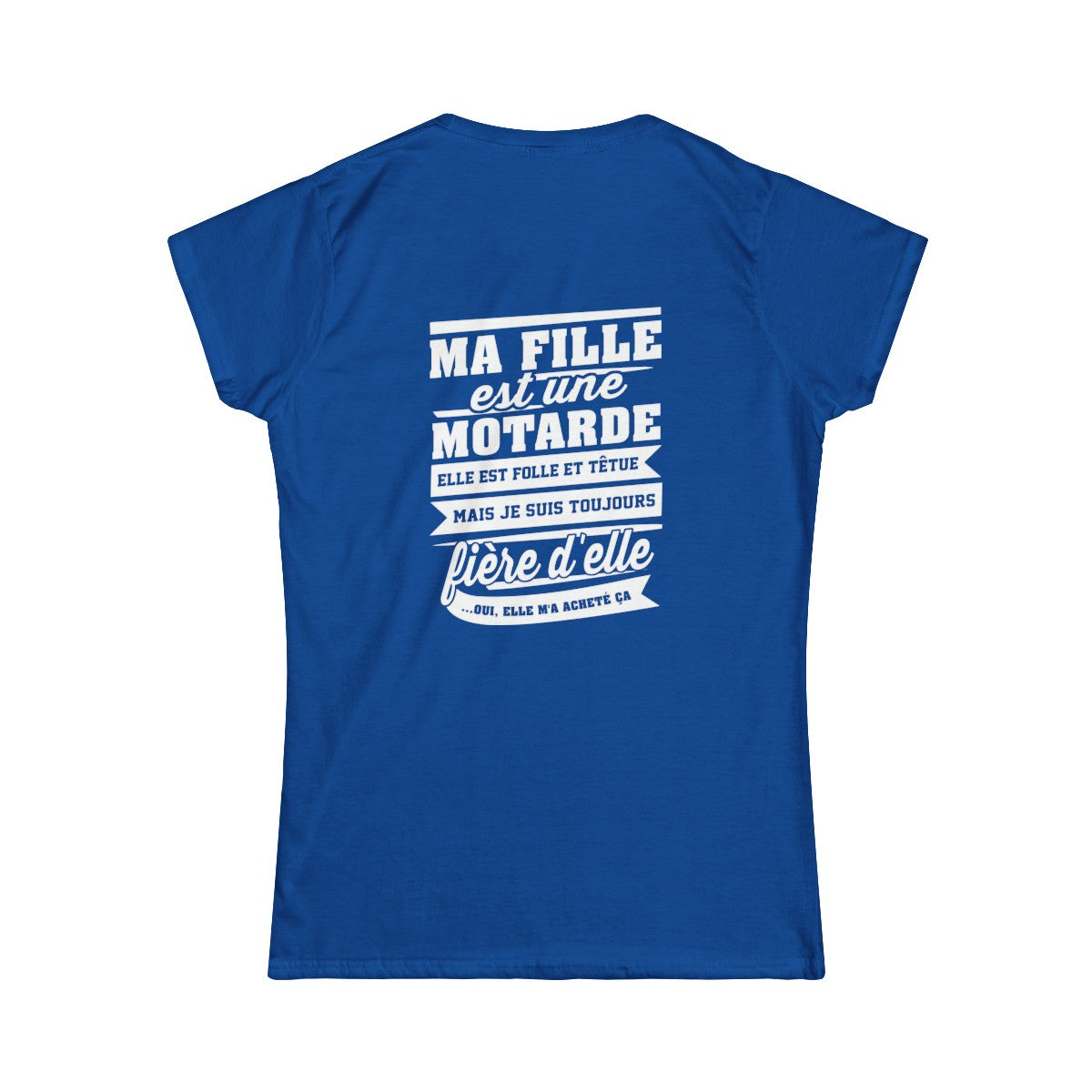 Ma fille est une motarde, elle est folle et têtue