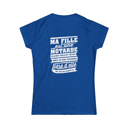 Ma fille est une motarde, elle est folle et têtue