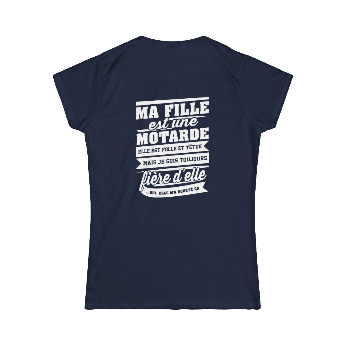 Ma fille est une motarde, elle est folle et têtue