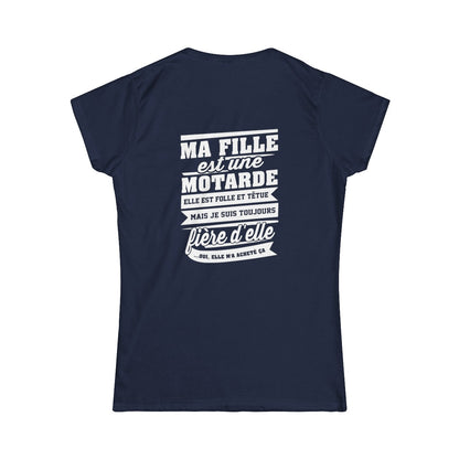 Ma fille est une motarde, elle est folle et têtue