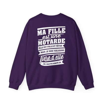 Ma fille est une motarde, elle est folle et têtue