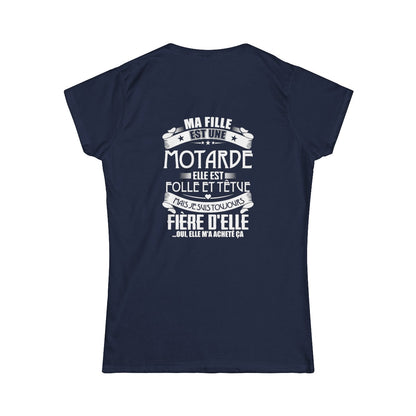 Ma fille est une motarde, elle est folle et têtue