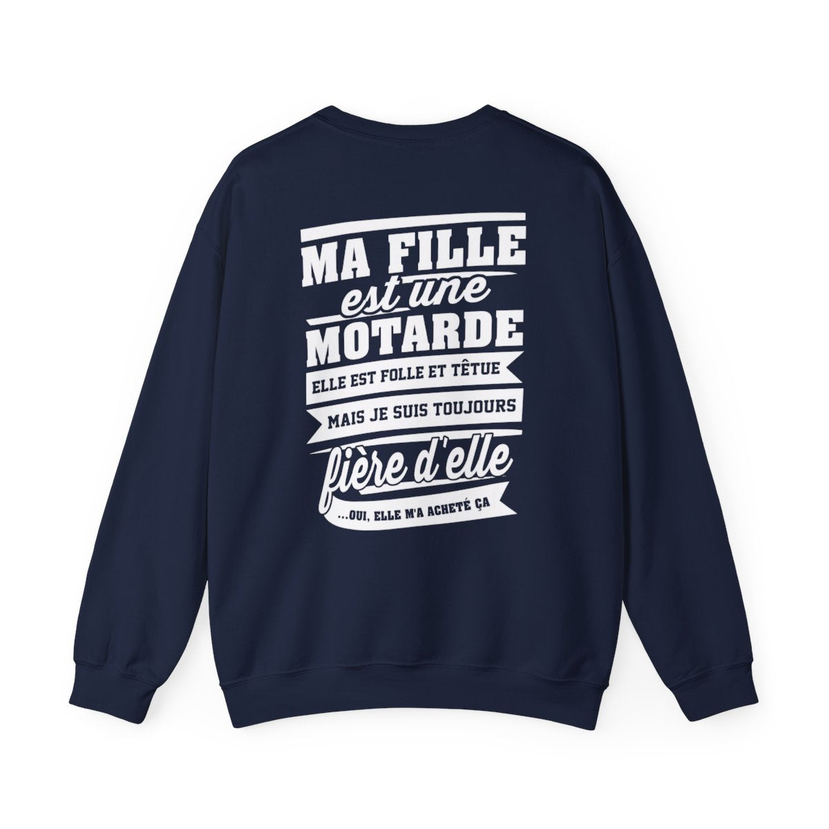 Ma fille est une motarde, elle est folle et têtue