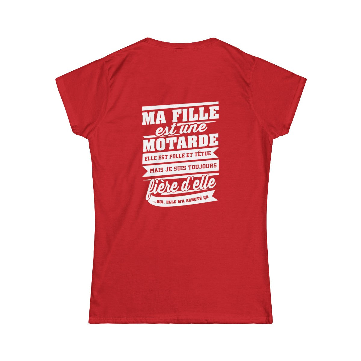 Ma fille est une motarde, elle est folle et têtue