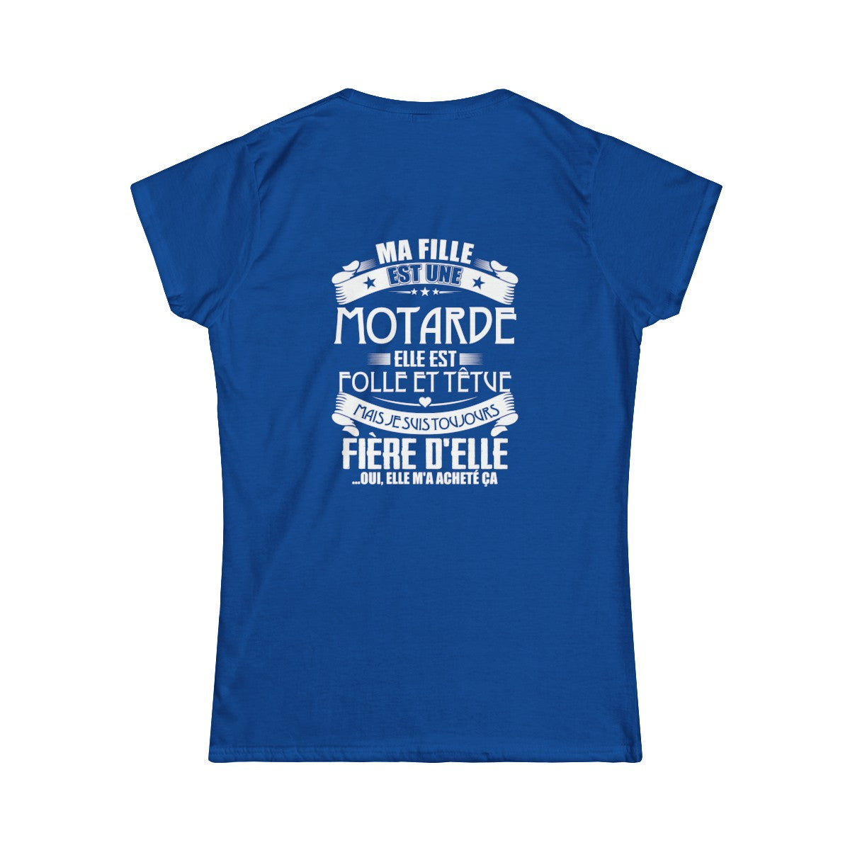 Ma fille est une motarde, elle est folle et têtue